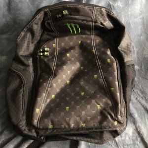 Limited edition Monster Energy backback